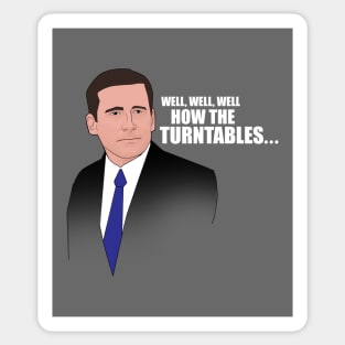 Michael Scott: Turntables Sticker